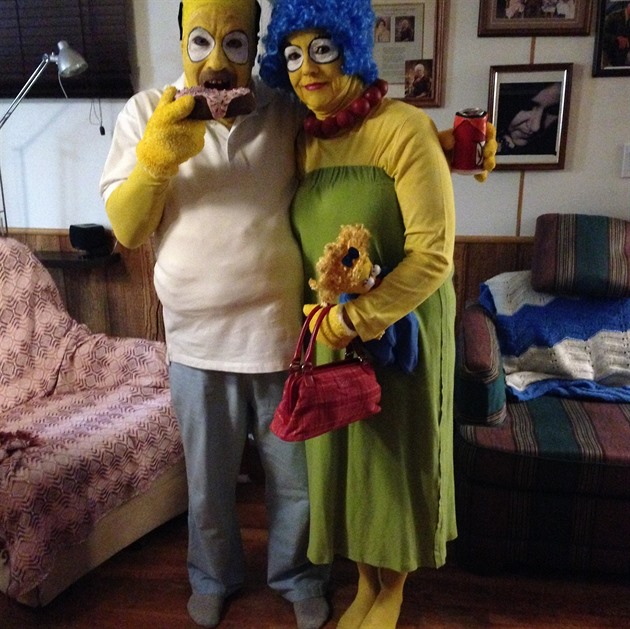 Homer and Marge Simpson Costumes