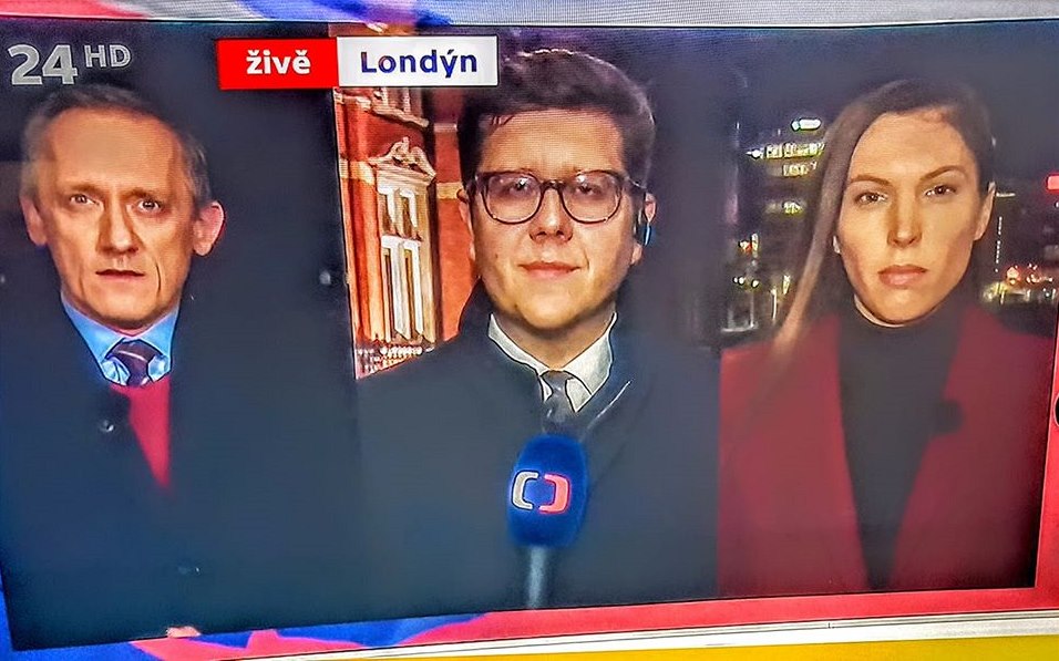 Britsk� volby v �esk� televizi.