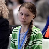 Kam se poděly ty bojovné výroky mladé Grety Thunbergové?