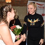 Leton porota Miss Junior v plnm nasazen, nechybla ani Dominika Gottov.