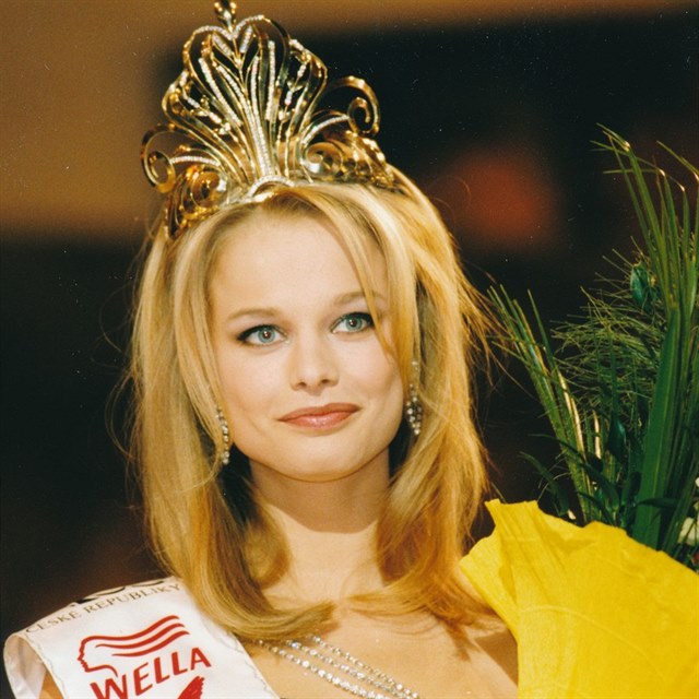 Helena Houdová jako vítězka soutěže.