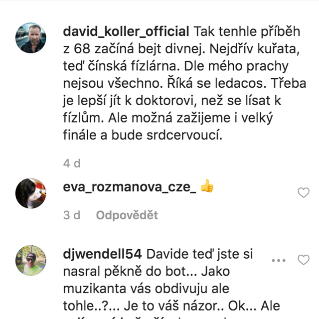 David Koller se pustil do Jaromra Jgra.