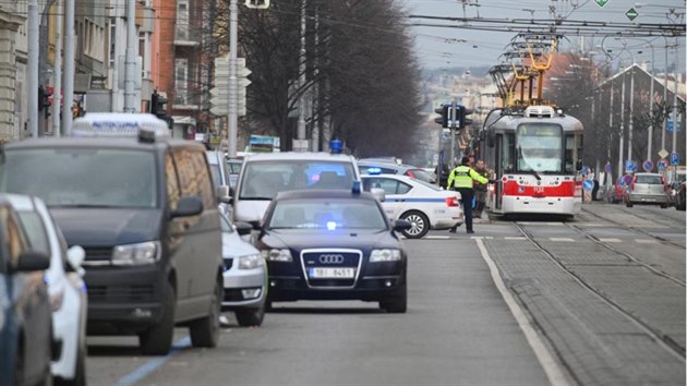 Policist v Brn uzaveli Lidickou ulici.