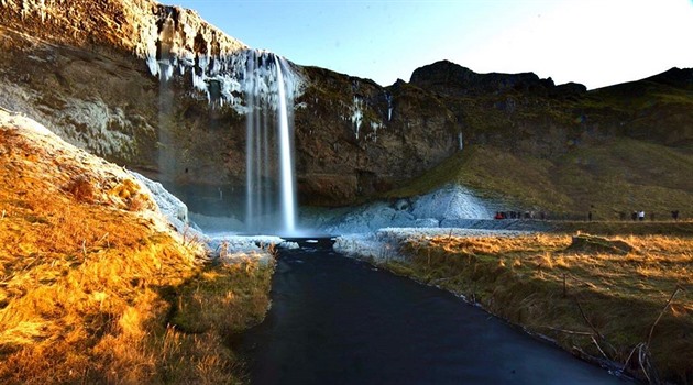Seljarlandsfoss Waterfall - Island