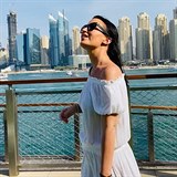 Gábina Partyšová odpočívala v Dubaji.