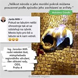 Radn Prahy 4 Jaroslav Mth vtipkoval na et labut, kter v hlavnm mst...