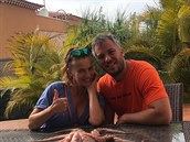 Alice Bendová s pítelem na milovaném Tenerife