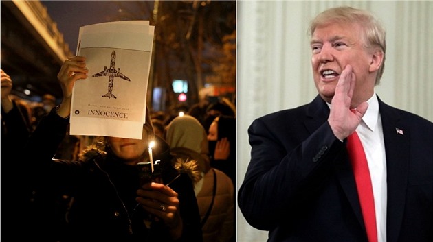 Donald Trump podporuje íránské demonstranty.