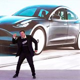 Elon Musk m posledn tdny podn dvody k radosti. A zjevn tak k tanci.
