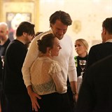 Táňa Vilhelmová a Vojta Dyk na premiéře filmu Příliš osobní známost předvedli...