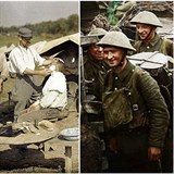 Takto vypadá první světová válka v novém světle - na kolorovaných fotografiích.