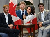 Kanadský premiér Trudeau chtl vítat Harryho a Meghan s otevenou náruí, ale...