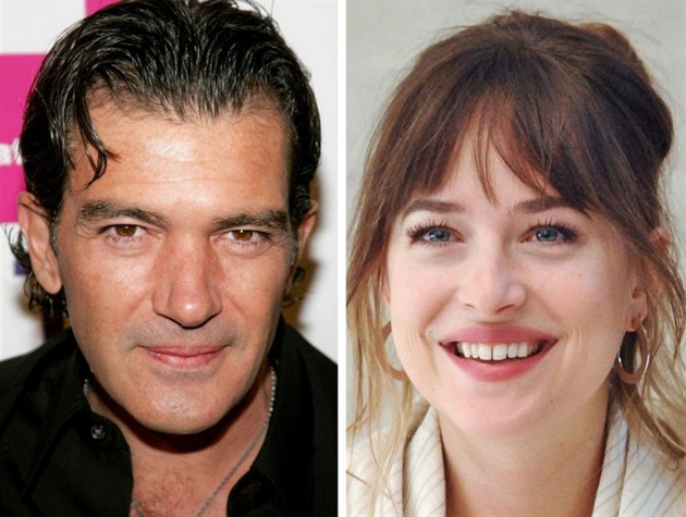 Dakota Johnson a Antonio Banderas