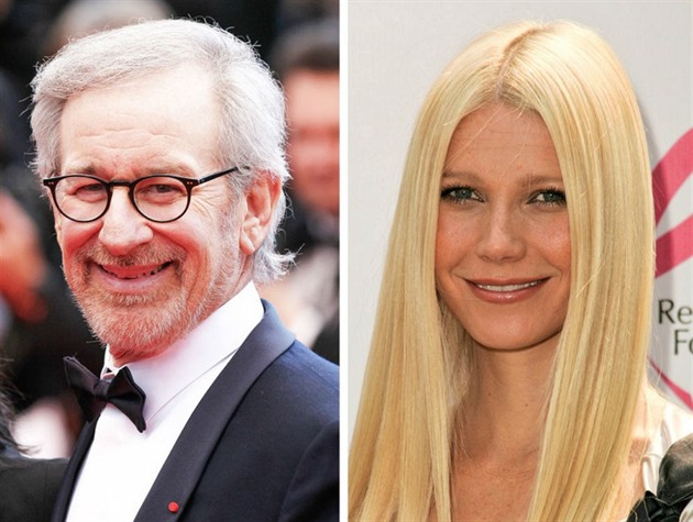 Steven Spielberg a Gwyneth Paltrow