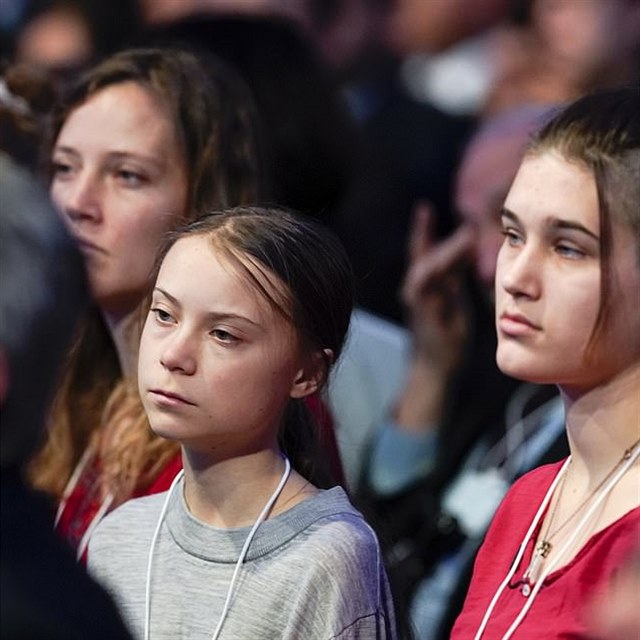 Vystoupen Donalda Trumpa mladou Gretu vbec nepotilo.