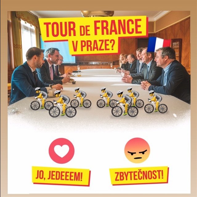 Primtor chce do Prahy dostat slavnou Tour de France.