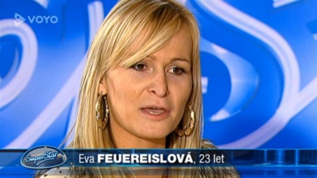 Eva Feuereislová zkouela tstí, kde se dalo.