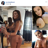 Na soukromm profilu Ivy Kubelkov se objevily jej nah fotky. Je to...