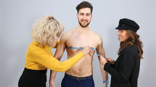 Zuzana byla samá legrace vedle majitele soute Davida Novotného.