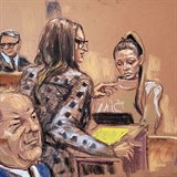 Jessica Mannová u soudu s Weinsteinem utrpěla debakl.