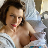 Hereka Mila Jovovich porodila. A vypad skvle!
