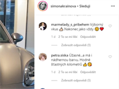 Simona Krainová si koupila auto, které jí schválila autorka Marmelád s píbhem...