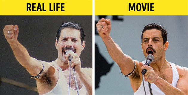Rami Malek jako Freddie Mercury