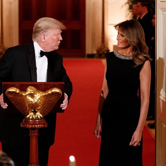 Donald a Melania Trumpovi