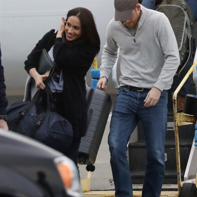 Harry a Meghan po pletu do Kanady