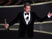Brad Pitt a jeho Oscar
