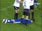 Rubén de la Red svj kolaps peil, s fotbalem ale musel skonit.