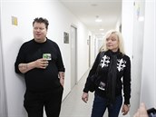 Timo Tolkki vzal Dominiku Gottovou na koncert heavy metalové kapely HammerFall....