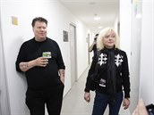 Timo Tolkki vzal Dominiku Gottovou na koncert heavy metalové kapely HammerFall....