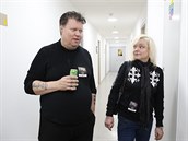 Timo Tolkki vzal Dominiku Gottovou na koncert heavy metalové kapely HammerFall....