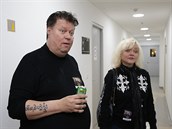 Timo Tolkki vzal Dominiku Gottovou na koncert heavy metalové kapely HammerFall....