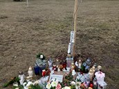 Lidé v Lounech uctili památku Marka, kterého ped rokem utýral otím.