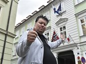 Timo Tolkki na finském velvyslanectví