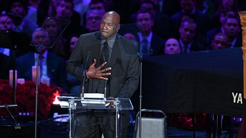 Michael Jordan přednesl velmi emotivní řeč.