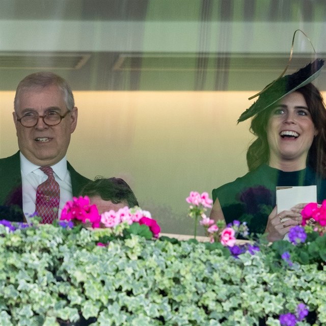 Princezna Eugenie s otcem Andrewem