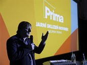 Luká Pavlásek moderoval tiskovou konferenci k jasnímu schématu televize Prima.