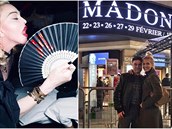 Na koncert Madonny v Paíi vyrazila Dara Rolins s kamarádem Michalem, ze...