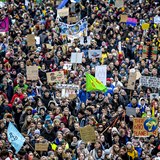 Protestu v Bruselu se zúčastnilo méně lidí než obvykle.
