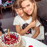 Andrea Verešová slaví narozeniny syna Daniela.