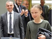 Greta Thunbergová zjevn pohrdá Evropským parlamentem.