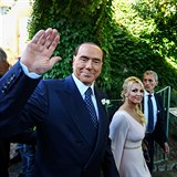 Silvio Berlusconi a jeho nov koka