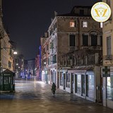 Benátky se kvůli koronaviru vylidnily.