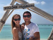 Manelé Petra a Roman Vojtkovi prý cestu na Maledivy dostali svatebním darem,...