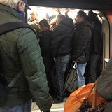 Metro v Londn den po vyhlen karantny