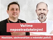 Zdenk Pohlreich spojil síly s Janem Punocháem a chce vait pro hasie,...