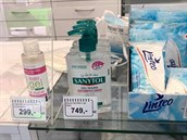 Výrobce dezinfekního gelu, který se prodává i za 749 korun, od vyponovaných...